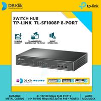 Gambar Switch Hub TP-Link TL-SF1008P 8-Port 10/100Mbps with 4-Port PoE+ dari DBKlik Indonesia undefined 1 Tokopedia