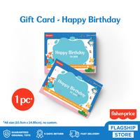 Gambar Gift Card Happy Birthday (no custom) dari fisherpriceflagship undefined 1 Tokopedia