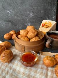 Gambar [SATUAN] Bakwan Goreng Hakka CahYen Jumbo 1 Biji Halal dari Mee Macau Noodle Mie undefined 5 Tokopedia