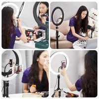 Gambar Ring Light 33cm 26cm 16cm Ringlight Stand Tripod Besar Holder HP Live - MINI TRIPOD dari Distributorgadget.com undefined 5 Tokopedia