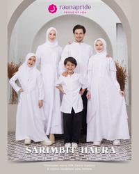 Gambar Rauna Sarimbit Keluarga / SR-10 Putih / Fashion Muslim Sarimbit Haura - Koko Anak, XL dari Hilya Busana undefined 1 Tokopedia
