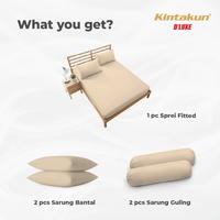 Gambar Kintakun Sprei Flat 160 / 180 / 200 Azura Dluxe Microtex 20cm Biru - 180 x 200 dari Kamar Rumahku undefined 3 Tokopedia