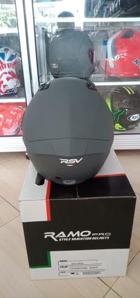 Gambar HELM RSV SV 300 Abu-abu Doff dari Tujuh Saudara Helmet undefined 3 Tokopedia