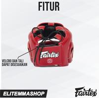 Gambar FAIRTEX Full Face Headguard HG14 Red dari ELITE MMA SHOP undefined 4 Tokopedia