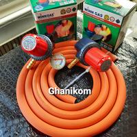 Gambar regulator joss/high pressure winngas meter - selang aja dari Ghanikompor undefined 2 Tokopedia