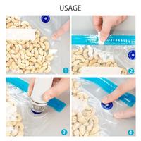 Gambar FreshpackPro Reusable Seal Bag Zipper Food Grade Pack / Plastik Vacuum - M (26x28cm) dari Coffee Beans Roastery undefined 4 Tokopedia