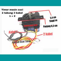 Gambar timer 3 kabel mesin cuci 2 tabung Sharp polytron Sanken Aqua Sanyo dari ART Anugrah rezki teknik undefined 1 Tokopedia