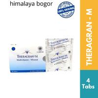Gambar Theragran M / Multivitamin Mineral 1 strip isi 4 tablet dari Himalaya bogor undefined 1 Tokopedia