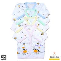 Gambar BAJU PANJANG BAYI BARU LAHIR ATASAN BABY NEWBORN FULLPRINT SNI dari bayiku com undefined 1 Tokopedia
