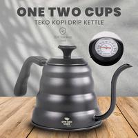Gambar Teko Kopi Leher Angsa Barista Drip Kettle V60 Termometer Stainless - 1,2 Liter dari BAGINDA-STORE47 undefined 3 Tokopedia