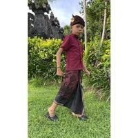Gambar Baju Semi Safari Rare Bali Agung//Pakaian Adat Bali Anak//Baju Adat - Putih, Size 1 dari Rizki ridh0 undefined 5 Tokopedia