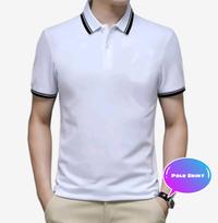 Gambar Kaos Polo Pria Lengan Pendek Warna PUTIH/Kaos Kerah/Atasan Polo Pria - NAVY, XXL dari SUNS Clothing undefined 2 Tokopedia