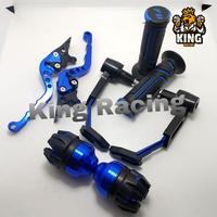 Gambar Tiger Workshop Paket Variasi Mio Sporty/Smile/Soul Handle CNC Setelan - Blue dari lancar jaya bersatu undefined 2 Tokopedia