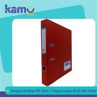 Gambar Penpal Ordner Folio PP Slim / Lever Arch File PL Slim Folio - PL 403 - Med Blue dari KAMU Stationery undefined 3 Tokopedia