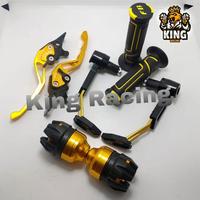 Gambar Tiger Workshop Paket Variasi Mio Sporty/Smile/Soul Handle CNC Setelan - Blue dari lancar jaya bersatu undefined 4 Tokopedia