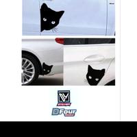 Gambar STICKER STICKER TUTUP BENSIN KUCING STICKER MOTOR MOBIL CUTTING - Hitam dari D4 Sticker undefined 1 Tokopedia