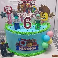 Gambar Cake ulang tahun 2 karakter - Diameter 22cm dari D'hasniShop undefined 2 Tokopedia
