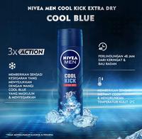 Gambar Nivea Men Deodorant Spray 150 ML Deep, Espresso,Cool Kick, Black White - BLACK&WHITE ORI dari Razor Mens undefined 3 Tokopedia