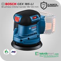 Gambar Bosch GEX 185-LI 18V Brushless Orbital Sander / Mesin Amplas Baterai - GEX 185-LI Only dari Teknikmart undefined 3 Tokopedia