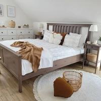 Gambar tempat Tidur Minimalis simple shabby divan putih Natural jati z furni - Duco putih, 200*200 cm dari z Furniture jepara undefined 3 Tokopedia