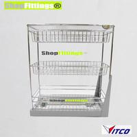 Gambar Rak VITCO XC SC 29023 SM or SC 29023-2 Rak Bumbu or Kitchen 3 Susun - BALENO BC 82330 dari Shop Fittings undefined 3 Tokopedia