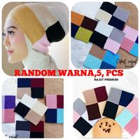 Gambar Ciput Rajut 2 Warna Murah Anti Pusing Isi 5 Pcs - CIP 02 - BANDANA (1 PCS) dari Gudang Fashion Id undefined 5 Tokopedia