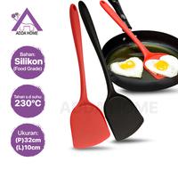 Gambar Spatula Masak Sodet Sutil Silikon Kualitas Food Grade Tahan Panas - AdaLubang-Pink dari Adda Homeware undefined 5 Tokopedia