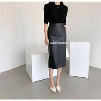 Gambar AHFS x VANYA - Rok Mini Pensil Split Depan Tengah Saku Besar Samping - Hitam, S dari Ahmad Fashion ID undefined 1 Tokopedia