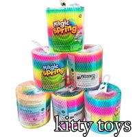 Gambar mainan spring rainbow slinky per pegas pelangi mainan anti stress - 6,5 dino mix1pc dari KITTY TOYS undefined 1 Tokopedia