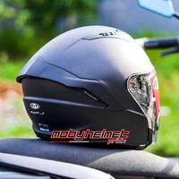 Gambar KYT NFJ - Plain Black Matte - Hitam Doff dari Mas Ge' undefined 4 Tokopedia