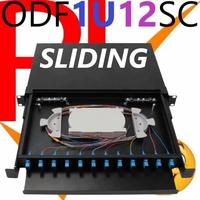 Gambar OTB 12 Core Adapter Pigtail FC/ST Optical Terminal Box 1U RackMount FO - Set 12FC UPC dari Riv ID undefined 2 Tokopedia