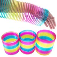 Gambar mainan spring rainbow slinky per pegas pelangi mainan anti stress - 6,5 dino mix1pc dari KITTY TOYS undefined 3 Tokopedia