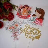 Gambar CAKE CUPCAKE TOPPER MOTHER DAY HARI IBU DEKORASI KUE HIASAN dari Pixie Ballons undefined 1 Tokopedia