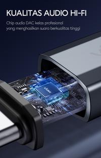 Gambar Vivan VAC01 USB-C to 3.5mm Headphone Jack Adapter Samsung Apple Type C dari bestdeal_NEW undefined 3 Tokopedia