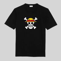 Gambar Kaos one pieca 4 tshirt distro one piece premium 24s - Hitam, S dari KAMAR DUA undefined 1 Tokopedia