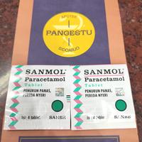 Gambar Sanmol 1 Strip 4 Tablet / Paracetamol 500mg / San Mol / Samol / Senmol dari Apotek Pangestu OTC undefined 1 Tokopedia