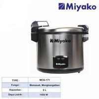 Gambar Magic com Miyako MCG-171 Jumbo penanak nasi 6 liter + Penghangat dari Sigma solo undefined 3 Tokopedia