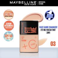 Gambar Maybelline Fit Me Fresh Tint 3 In 1 Foundation SPF 50 - 30ml - 06 dari Dyfabandung undefined 1 Tokopedia