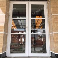 Gambar Pintu Swing 2 Daun UPVC Merk CONCH Ukuran 160x250 kaca Oneway 8mm dari TRI MEGA PERSADA undefined 2 Tokopedia
