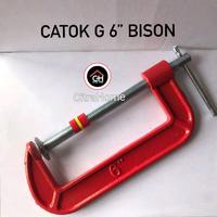 Gambar Catok G Press Jepit Kayu Besi 6" Bison dari Cassie88 undefined 1 Tokopedia