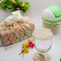 Gambar kotak tisu rajutan dari ayda butik undefined 4 Tokopedia