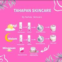 Gambar PROMO! Nahda Skincare Original 100% 5in1 + Serum (pilih NORMAL / ACNE) - Pouch dari SBH Kosmetik undefined 3 Tokopedia