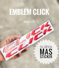 Gambar emblem honda click sepasanf motor pvc dari surya mas sticker undefined 2 Tokopedia