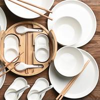 Gambar IUIGA Leila Bone 22-Piece Dinnerware Set - Peralatan Makan Set dari IUIGA Lovers undefined 1 Tokopedia