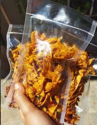 Gambar cemilan pedas/otak otak kriuk pedas daun jeruk 100 gram dari Tokomimadaniel undefined 2 Tokopedia
