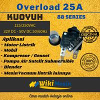 Gambar Overload Thermal Protector Circuit Breaker Kuoyuh 25A 88 Seri dari Overload Wikimesin undefined 1 Tokopedia