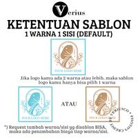 Gambar Ziplock Pouch Custom / Zipper Bag Travel Pouch Zip Kemasan Sablon Logo - 15 x 20 cm, PORTRAIT 2WARNA dari VERIUS undefined 4 Tokopedia
