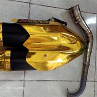 Gambar knalpot Double Aerox 155 Suara gahar dari toko sumber surabaya undefined 1 Tokopedia