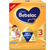 Gambar Bebelac 3 Susu Pertumbuhan Anak 1-3 Tahun Vanila 400 g dari Unlimited Wants undefined 2 Tokopedia