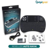 Gambar Taffware i8 Keyboard Mini Wireless Portable for PC Tab Android TV Box - Dengan Lampu dari gadgetgrosir_NEW undefined 4 Tokopedia
